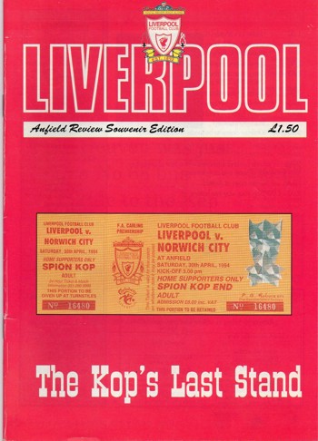 Match programme